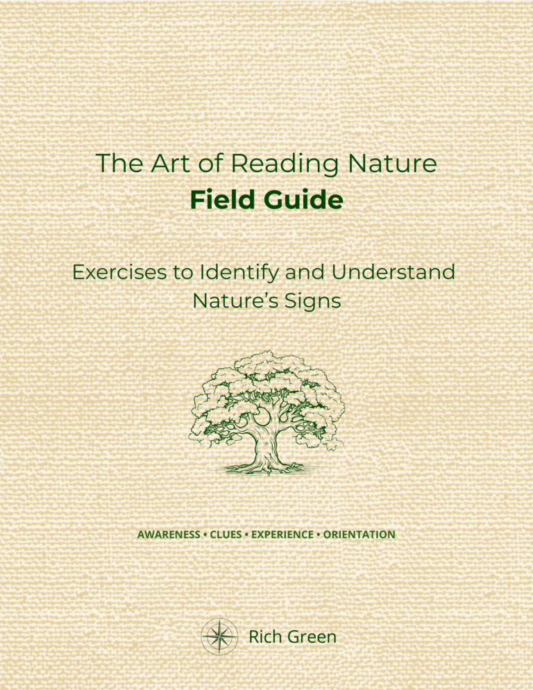 the art of reading nature field guide