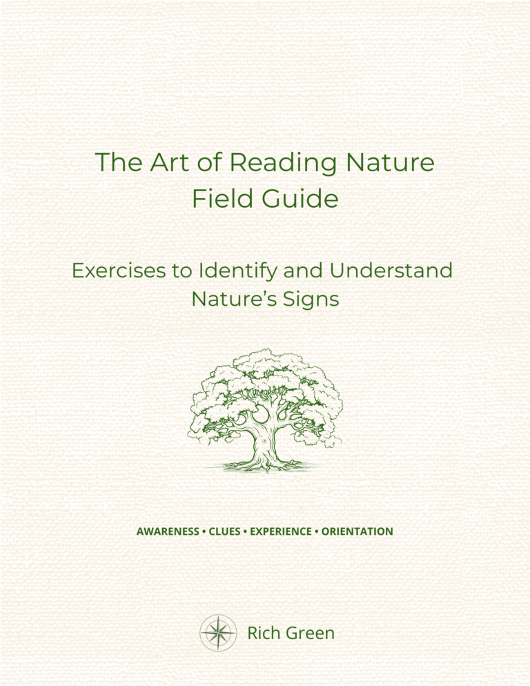 the art of reading nature field guide